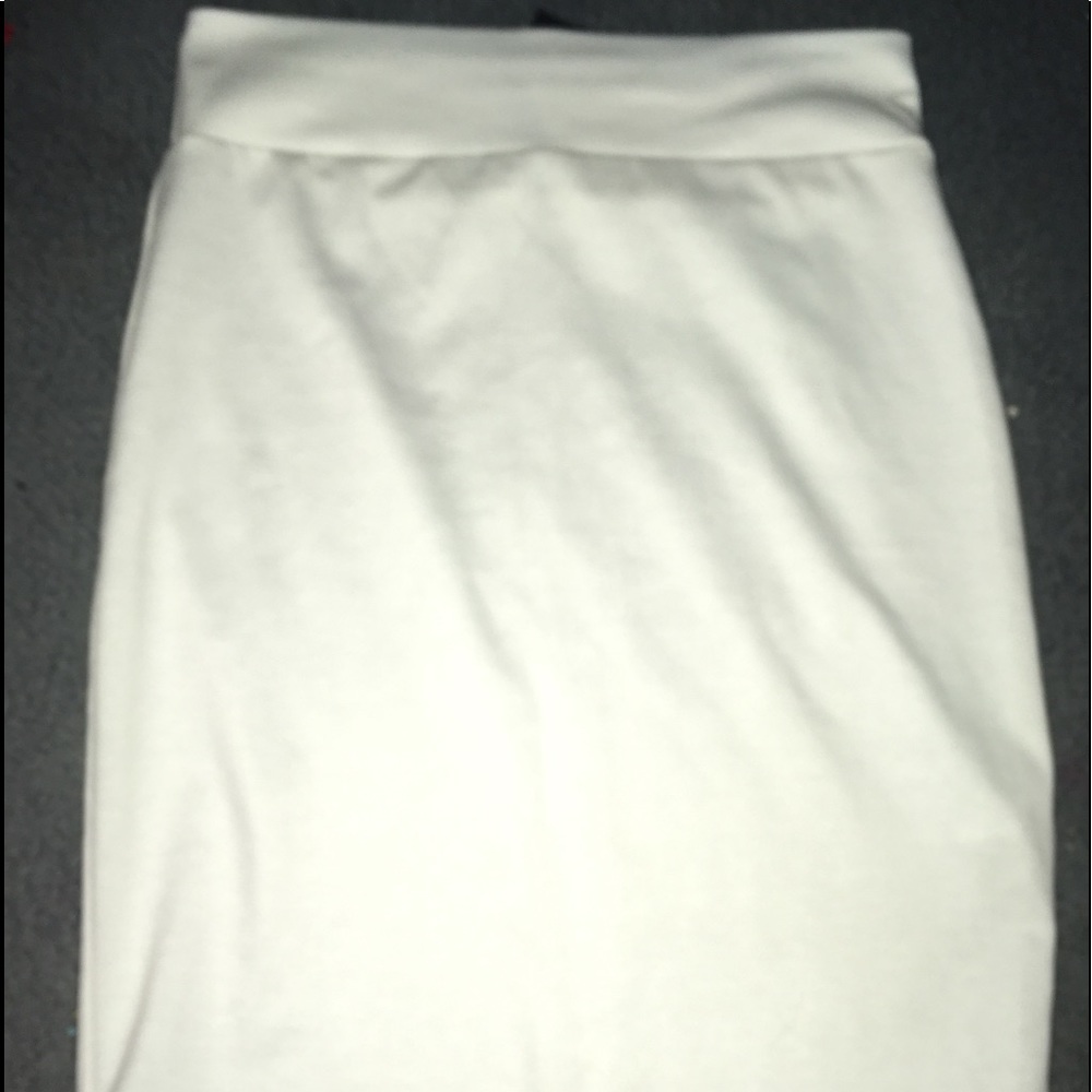 White bodycon skirt NWT
